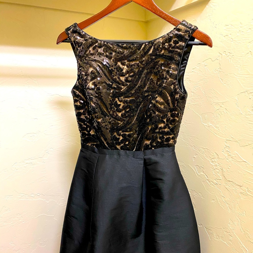 Monique Lhuillier High Low Cocktail Dress